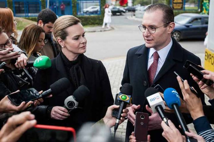 Abogados de la defensa de Lula // Foto: Prensa Latina