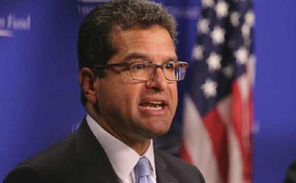 Pedro Pierluisi fue el elegido de Rosselló para sustituirlo en la gobernación de Puerto Rico. Foto: LaRed21