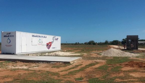 La Planta desaladora de Punta de Maisí tiene un tiempo de vida útil de 20 años. Foto: Venceremos.