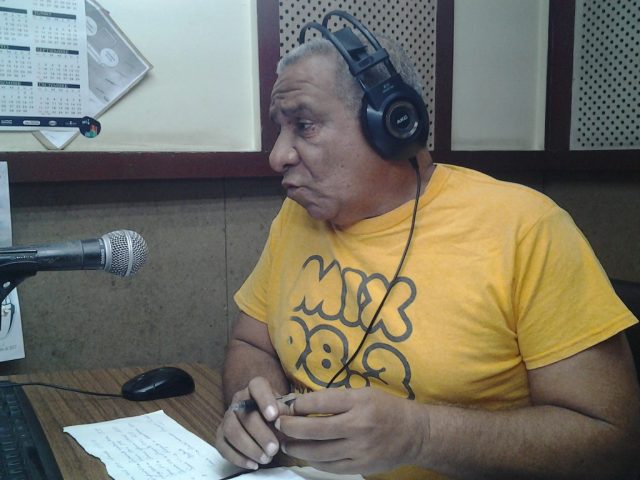 Ernesto Martínez, conductor del Radar 1590 // Foto Roberto Mesa