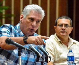 Miguel Díaz-Canel Bermúdez, Presidente de los Consejos de Estado y Ministros. Foto de archivo: Juan Pablo Carreras/ACN.