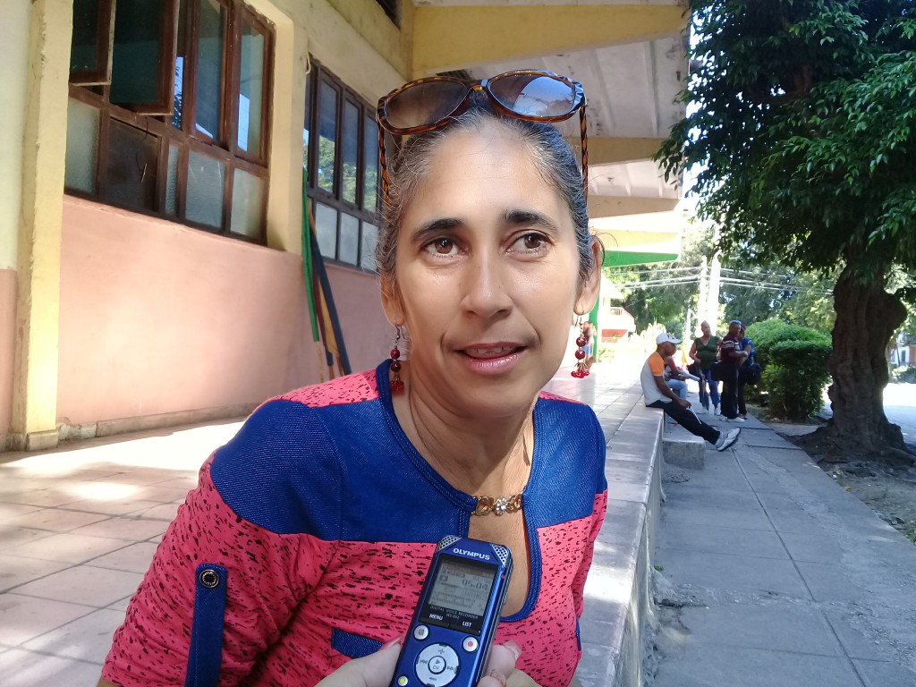 Dianelis de la Rosa Medina, promotora del programa Educa a tu hijo // Foto Denia Fleitas Rosales