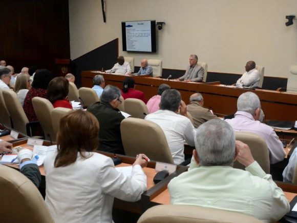 Sesionó el Consejo de Ministros. Foto: Estudios Revolución