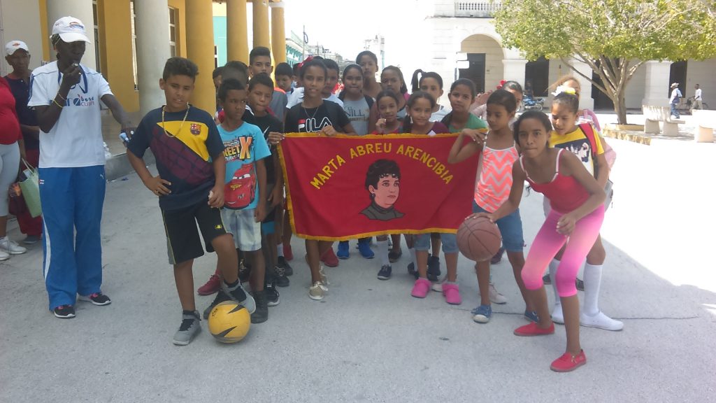 Participaron estudiantes de diversos centros escolares del municipio // Foto Eliexer Peláez