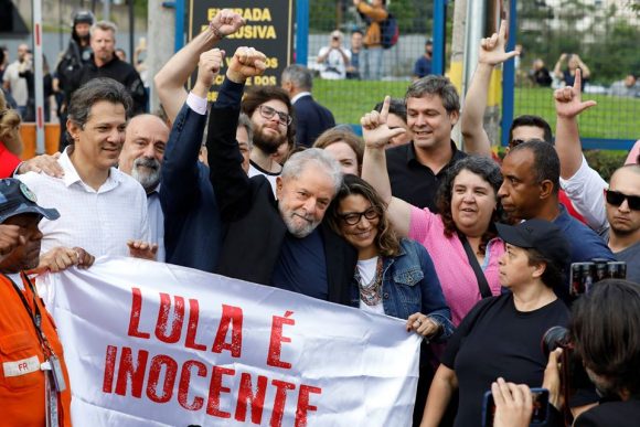 Lula libre. Foto: Reuters.