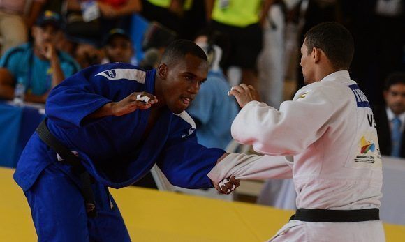 Osniel Solís no pudo avanzar más allá de octavos de final. Foto: Marcelino Vázquez/ ACN.