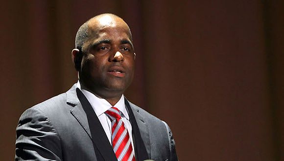 Primer ministro de Dominica, Roosevelt Skerrit. Foto: Ismael Francisco/Cubadebate.