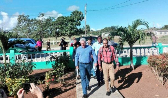 Inicia Visita Gubernamental a Ciego de Ávila. Foto: Televisión Avileña.