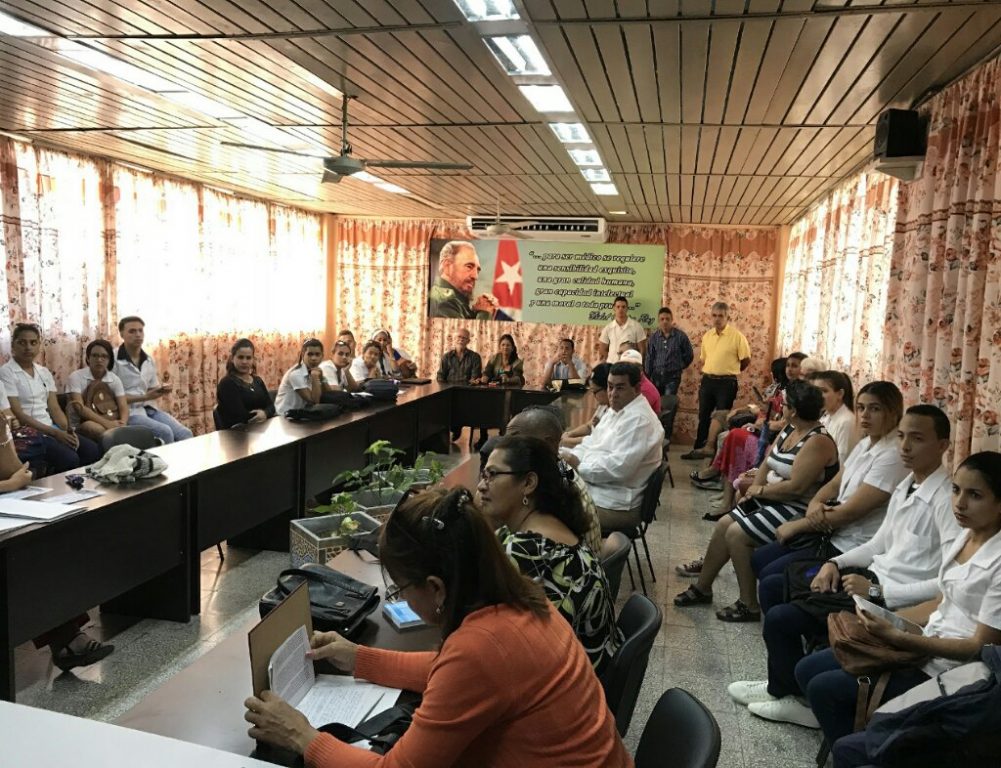 Fidel constituye faro y guía de los profesionales de la salud // Foto  Universidad de Ciencias Médicas de Granma 