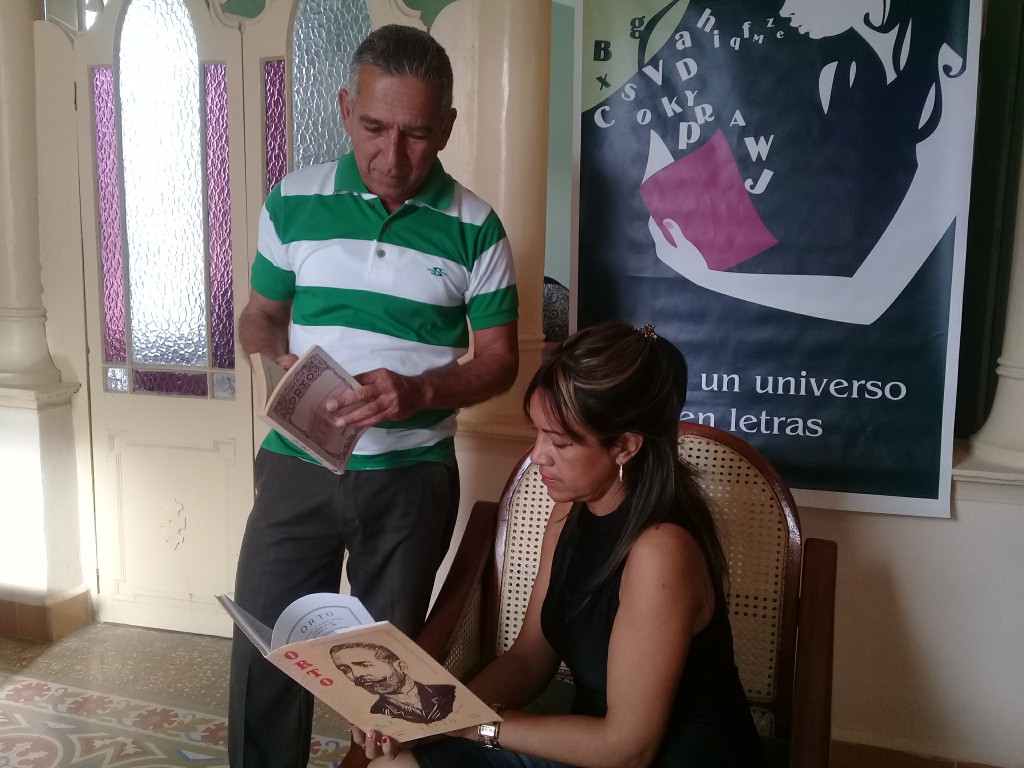 El Centro de promoción de la cultura literaria Manuel Navarro Luna abrió sus puertas el 12 de junio de 1993 // Foto Denia Fleitas Rosales