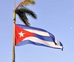 La Bandera de la Estrella Solitaria. Foto: Jorge Luis Rivera/ Cubadebate