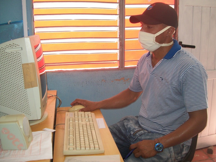 Creyk Cherrill Calvente, Inversionista Principal de la Dirección Municipal de Deportes de Manzanillo // Foto Adriana Gómez