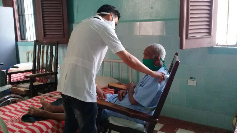 Hogar de Ancianos Padre Acevedo//Foto Rafael González Castro