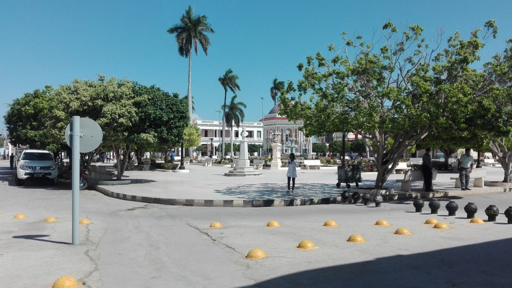 Vista del parque Carlos Manuel de Céspedes // Foto Marlene Herrera