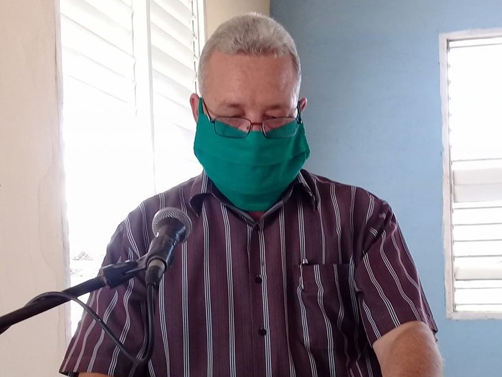 Director de Salud Pública, Doctor Carlos Rodríguez Chávez // Foto Manuel Puertas