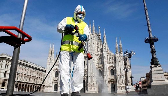 Por segundo día consecutivo en Italia se registra una reducción del número de casos activosItalia. Foto: El Español.
