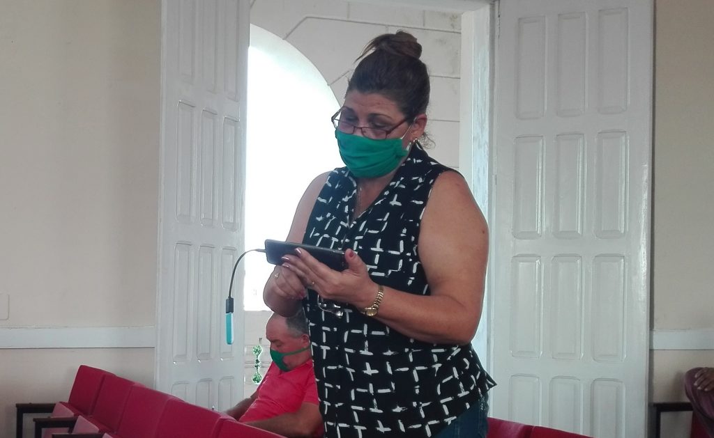 Doctora Graciela Román Santiesteban, directora del Centro Municipal de Higiene, Epidemiología y Microbiología // Foto Marlene Herrera