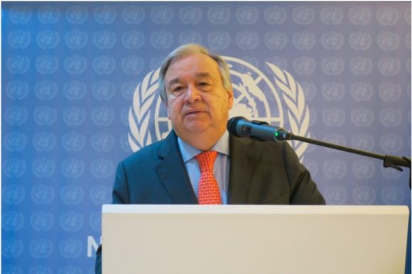 Antonio Guterres, secretario general de la Organizacion de Naciones Unidas. Foto: Natalia Kidd / EFE