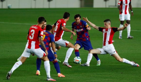 Barcelona vence al Athetic de Bilbao. Foto: Mundod.