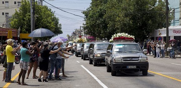 Último adiós a Rosita Fornés. Foto: Ismael Francisco/ Cubadebate.