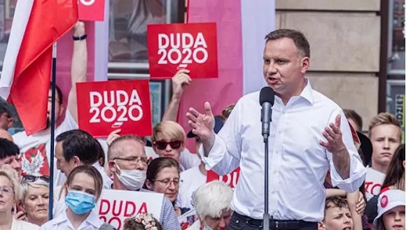 El presidente de Polonia, Andrzej Duda. Foto: DPA.