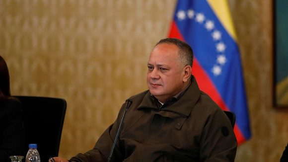 Presidente de la Asamblea Nacional Constituyente, Diosdado Cabello. // Foto: Reuters.