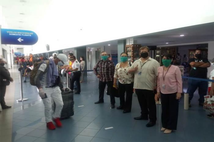 Cubanos varados en Nicaragua como consecuencia de la pandemia de Covid-19. Foto: Prensa Latina