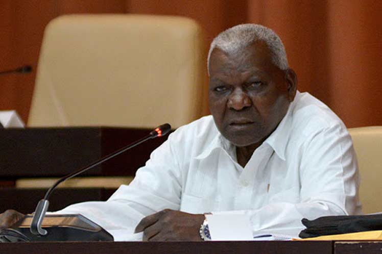 Líder parlamentario de Cuba, Esteban Lazo Hernández// Foto PL