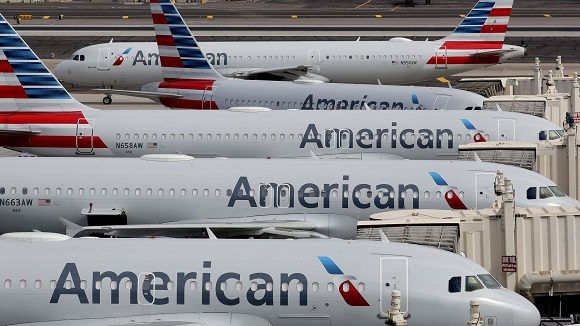 Aviones de American Airlines // Foto AP