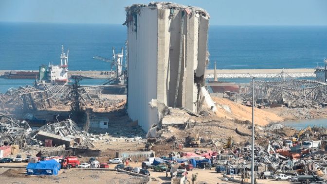 Al menos 250.000 personas perdieron sus hogares debido a la explosión en Beirut, Líbano. // Foto EFE