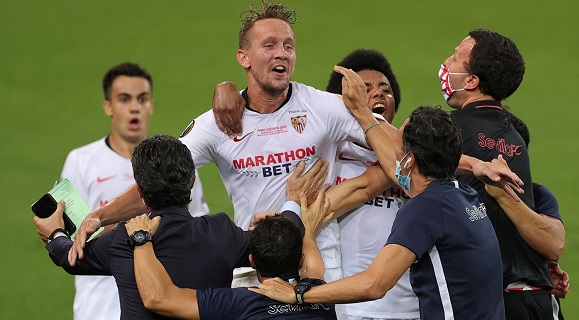 Sevilla FC gana sexta corona en su sexta final disputada de la Europa League// Foto Sportyou