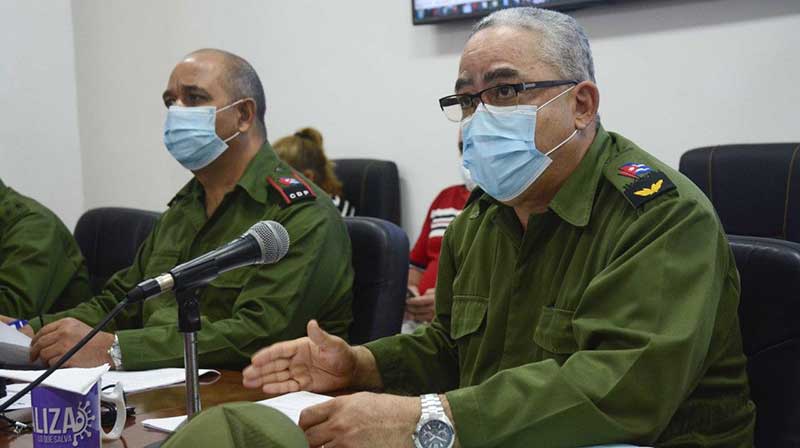 Consejo de Defensa Provincial en La Habana // Foto Ariel Ley Royero/ACN