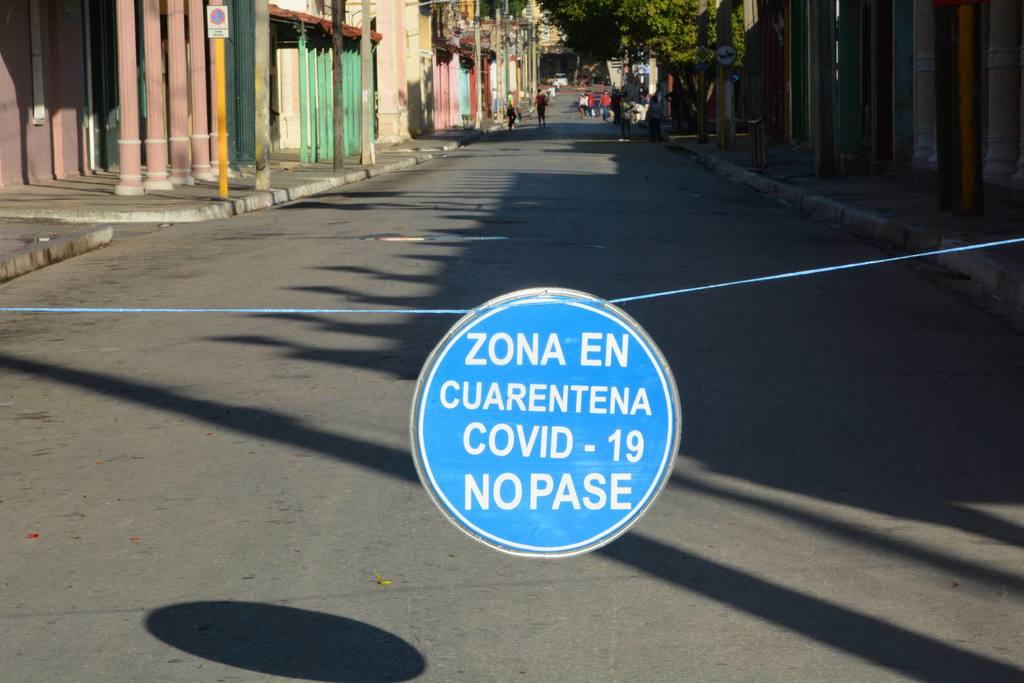 Una de las 17 zonas en cuarentena de municipio avileño que  regresa a fase de transmisión autóctona limitada . En Ciego de Ávila, Cuba, el 9 de septiembre de 2020. // Foto Osvaldo Gutiérrez Gómez 