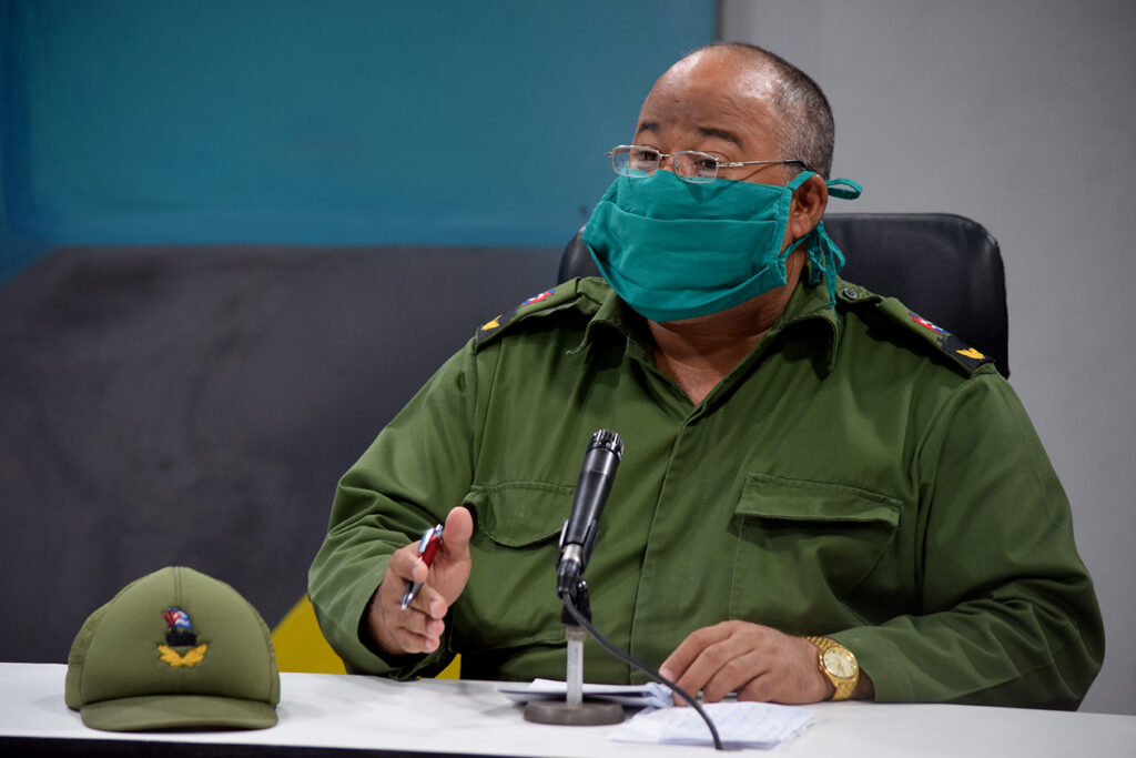 Presidente de Consejo de Defensa Provincial en Granma, Federico Hernández Hernández// Foto CMKX Radio Bayamo