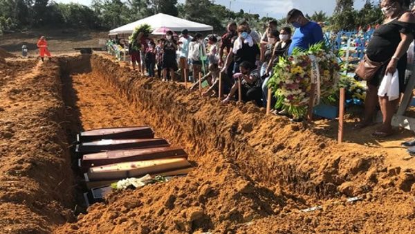 Brasil registra un total de 122 mil 596 muertos y cerca de 4 millones de contagios de la Covid-19. // Foto Prensa Latina