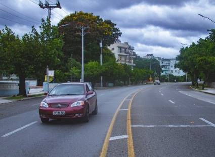 Medidas restrictivas para el transporte en La Habana// Foto Juventud Rebelde 