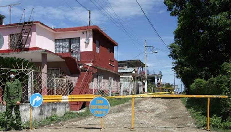 Sancti Spíritus presenta hoy la situación epidemiológica más compleja del país ante el rebrote de la Covid-19. Foto: Prensa Latina.