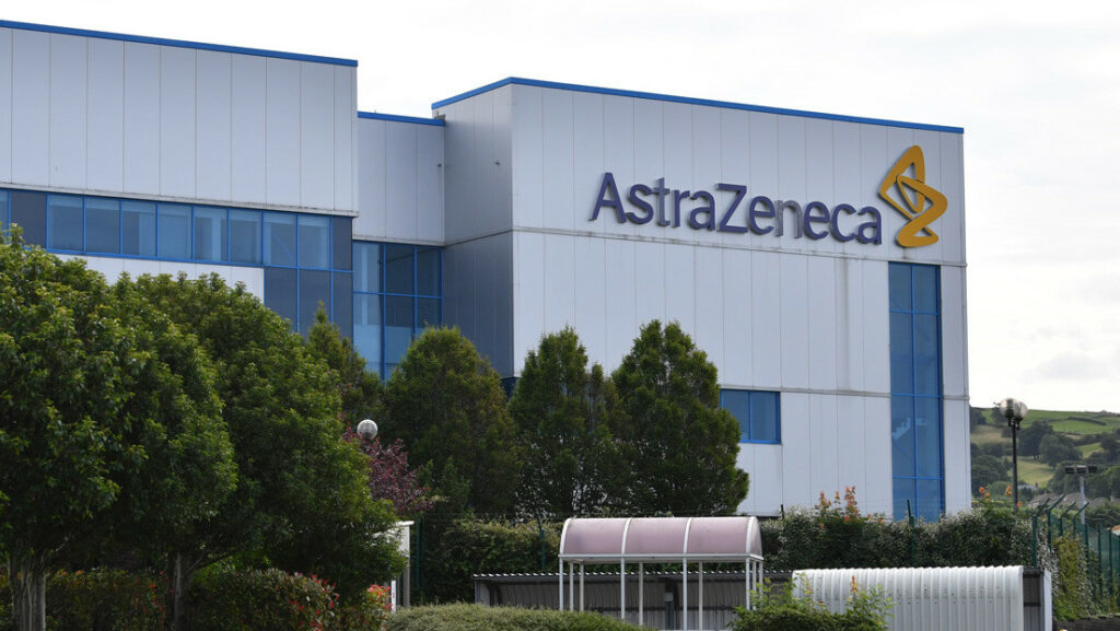 La multinacional AstraZeneca en Macclesfield, Cheshire, Reino Unido. 21 de julio de 2020.Paul Ellis / AFP