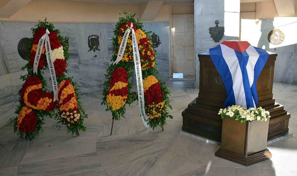 Mausoleo a José Martí. Foto: Miguel Rubiera Justiz/ACN