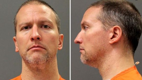 Derek Chauvin, el policía que asfixió a George Floy durante un arresto en Mineápolis. / Foto: Reuters.