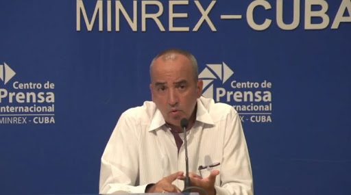 Ernesto Soberón Guzmán, director general de Asuntos Consulares y Cubanos Residentes en el Exterior del MINREX.