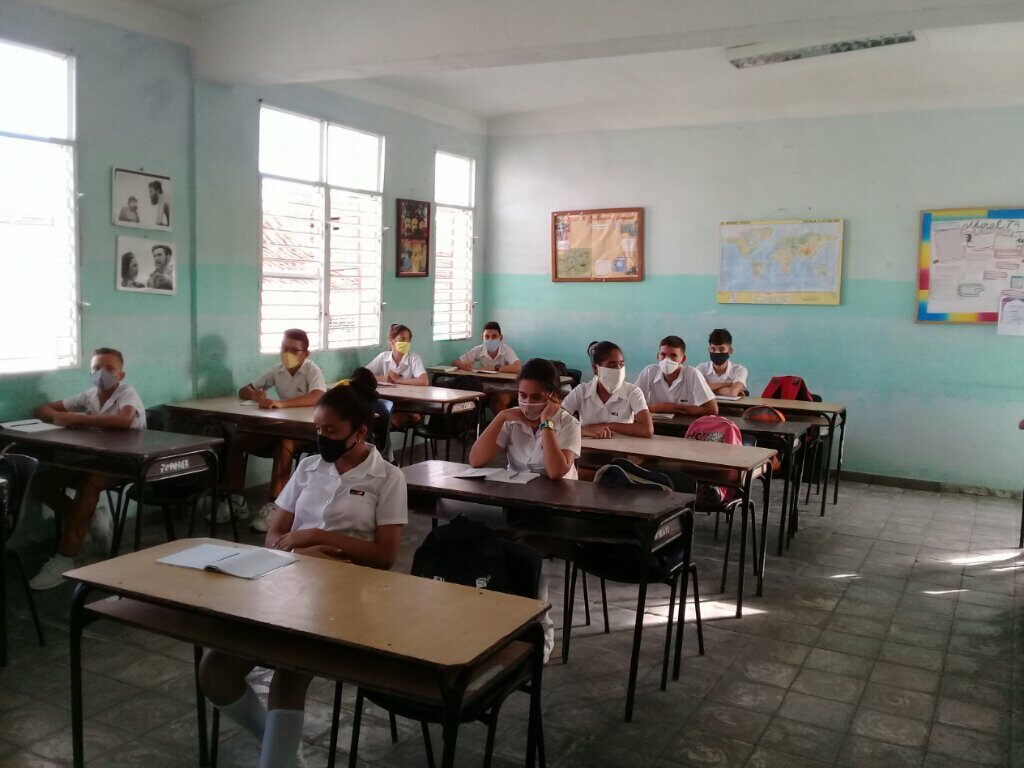 Un curso escolar a pesar de la COVID-19./Foto Lilian Salvat Romero