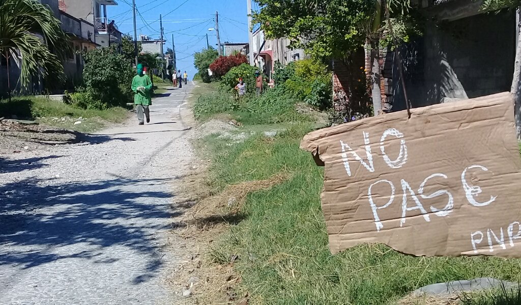 El área se localiza en la calle Calixto García entre Girona y Rabena  //Foto Eliexer Pelaez Pacheco 