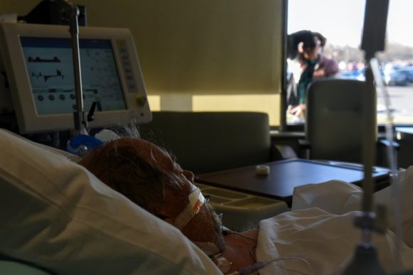 Un hospital en Hutchinson, Kansas, Estados Unidos. Foto: Reuters.