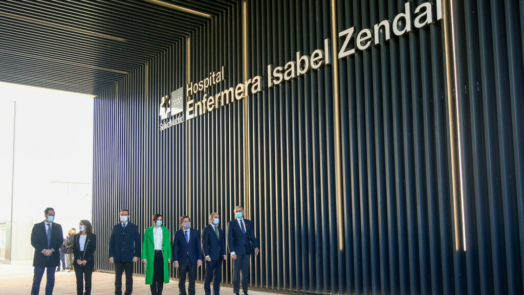La presidenta madrileña Isabel Díaz Ayuso presidió la inauguración del hospital Isabel Zendal (Madrid, España)www.globallookpress.com