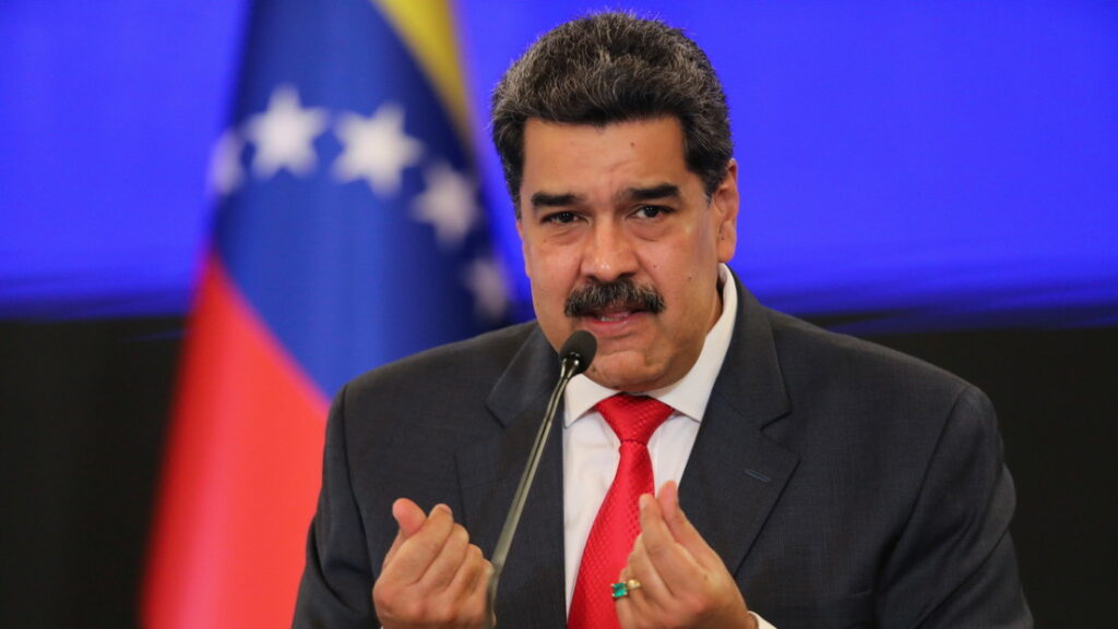 El mandatario venezolano, Nicolás Maduro, en conferencia internacionalManaure Quintero / Reuters