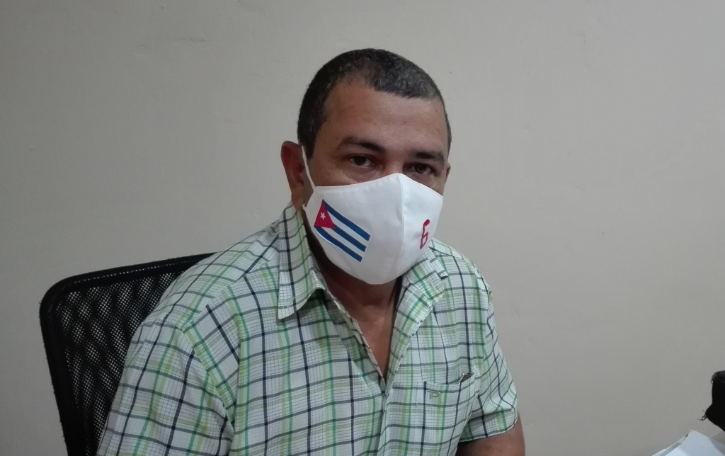 José Enrique Remón Domínguez, presidente del Gobierno en Manzanillo // Foto Marlene Herrera