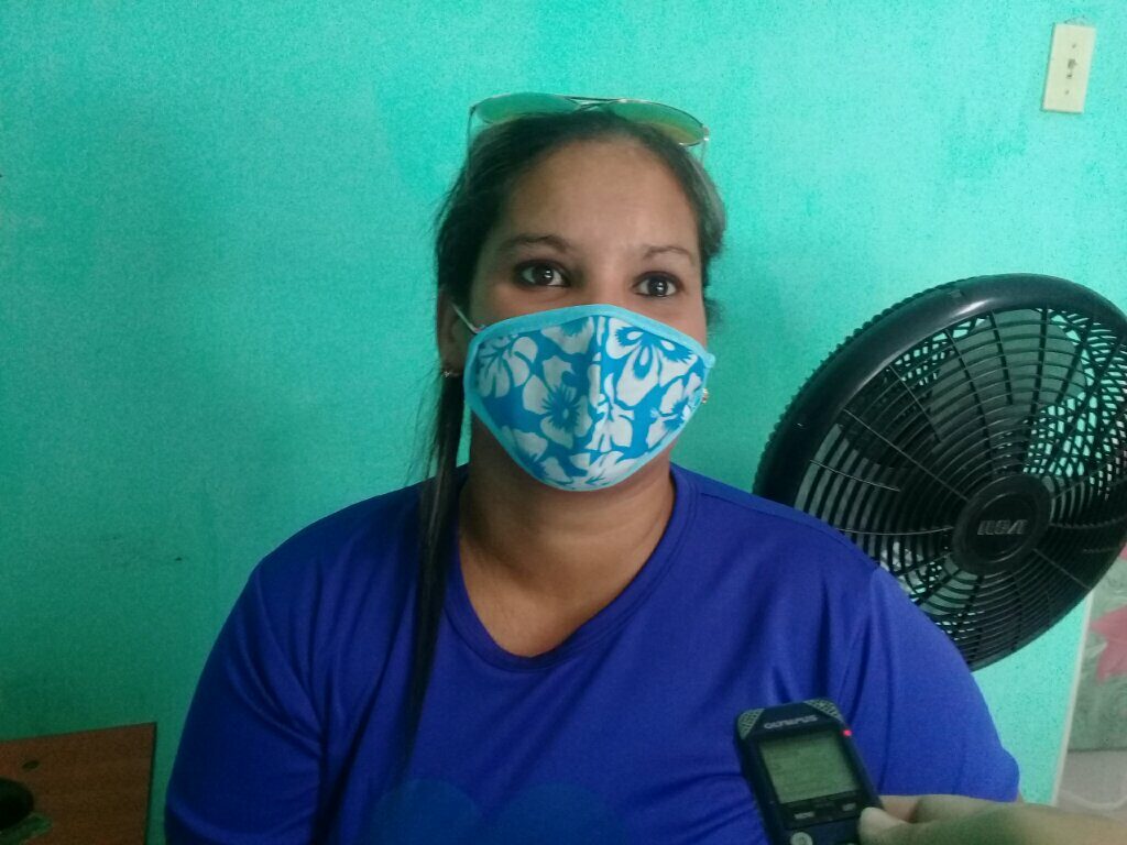 Yisel Campuzano, Expedicionaria del presente, sostén del peso de la historia// Foto Denia Fleitas Rosales