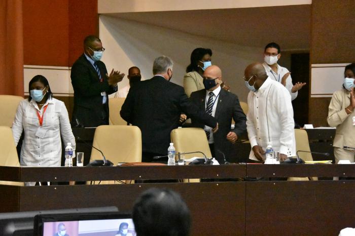 Electo Gerardo Hernández Nordelo como miembro del Consejo de Estado en Cuba Foto: Twitter de la Asamblea Nacional