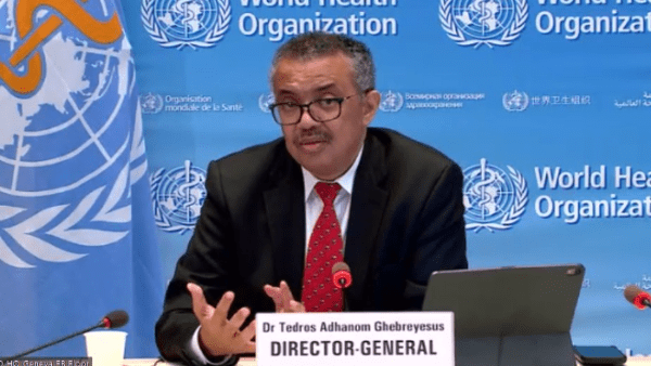 El director general de la OMS, Tedros Adhanom, comunicó que actualmente 12 millones de personas con VIH no reciben tratamiento en el mundo. | Foto: Twitter @NoticiasONU